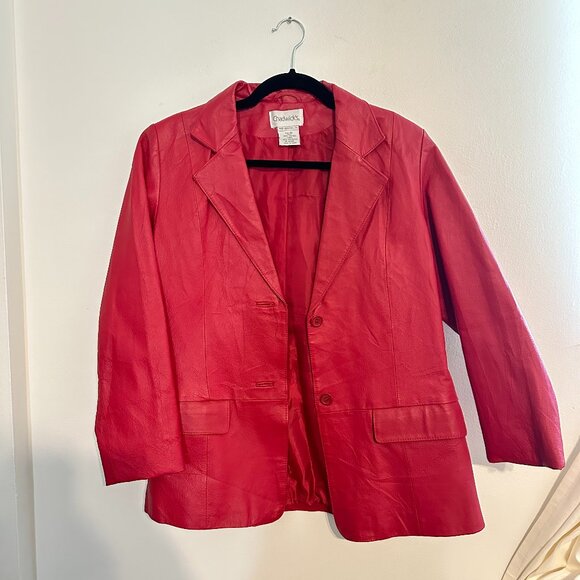 Leather Blazer - Picture 1 of 2